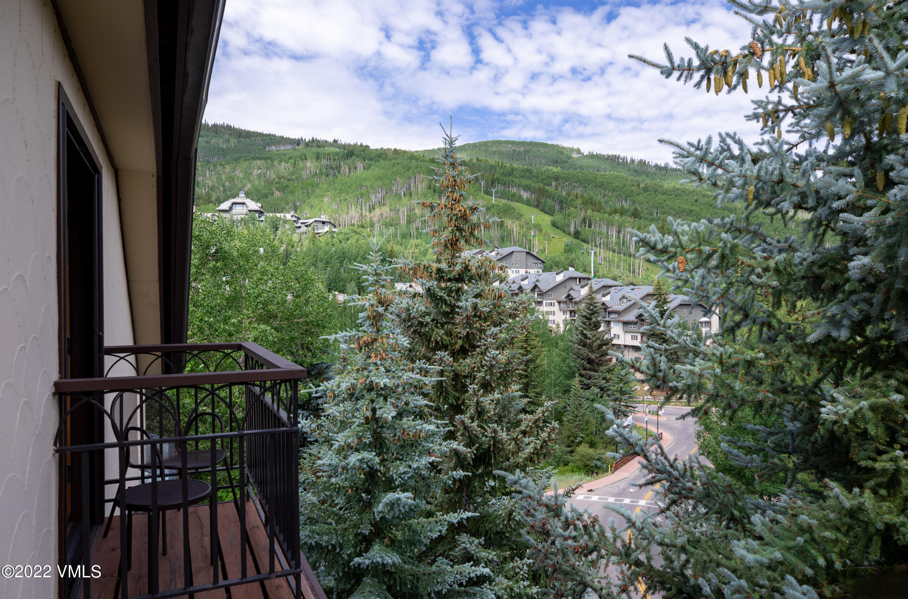 120 Offerson Road, Unit E440 Beaver Creek, CO 81620 - Photo 15 of 22 a view of a garden from a balcony
