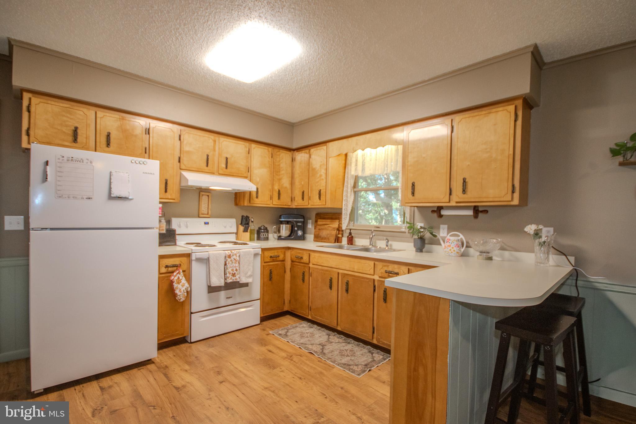 7218 Walston Switch Road Parsonsburg, MD 21849 - Photo 9 of 28 a kitchen with a refrigerator a sink and dishwasher