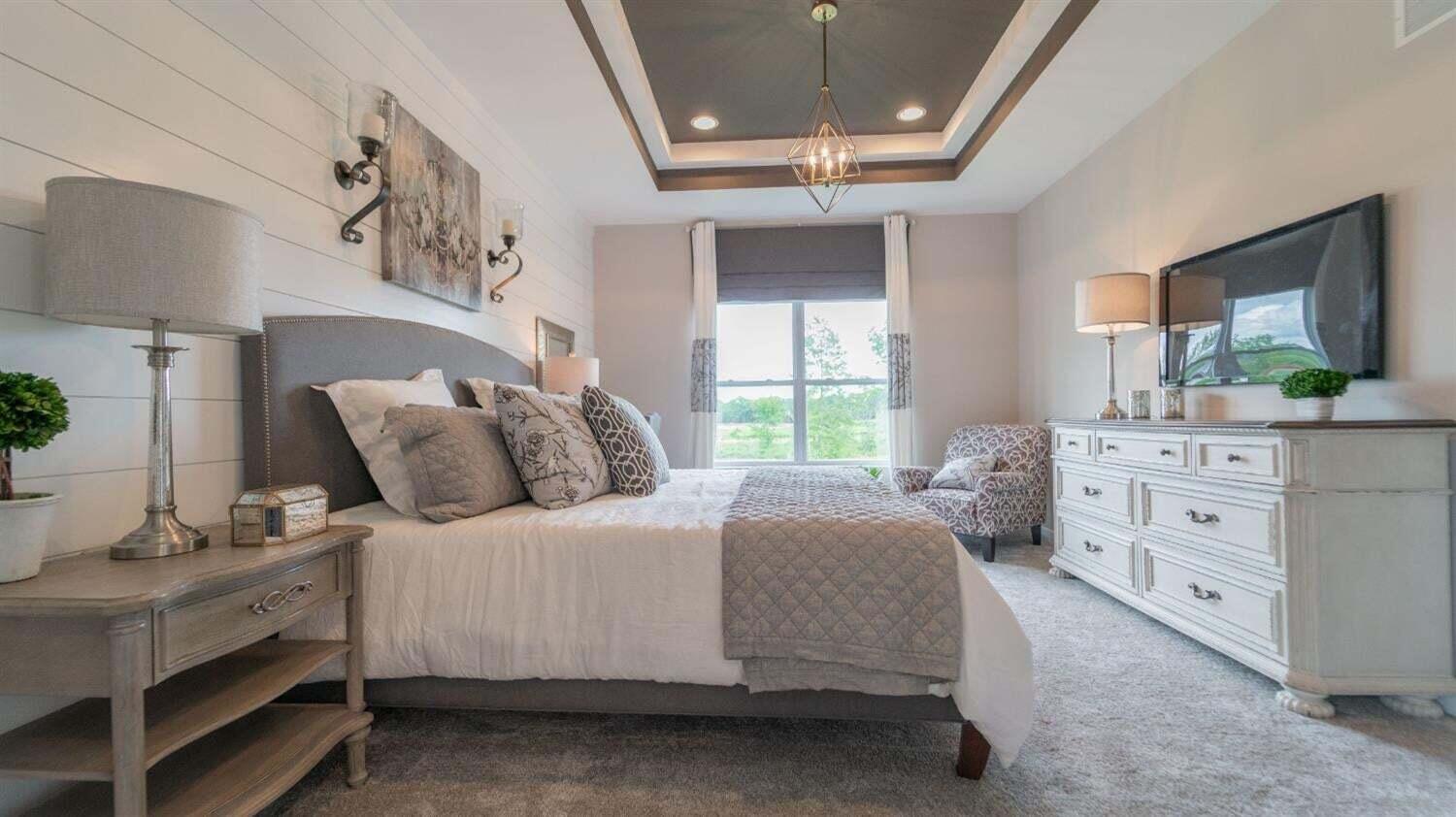 3098 Fawn Lane Portage, IN 46368 - Photo 21 of 22 a bedroom with a bed and a dresser