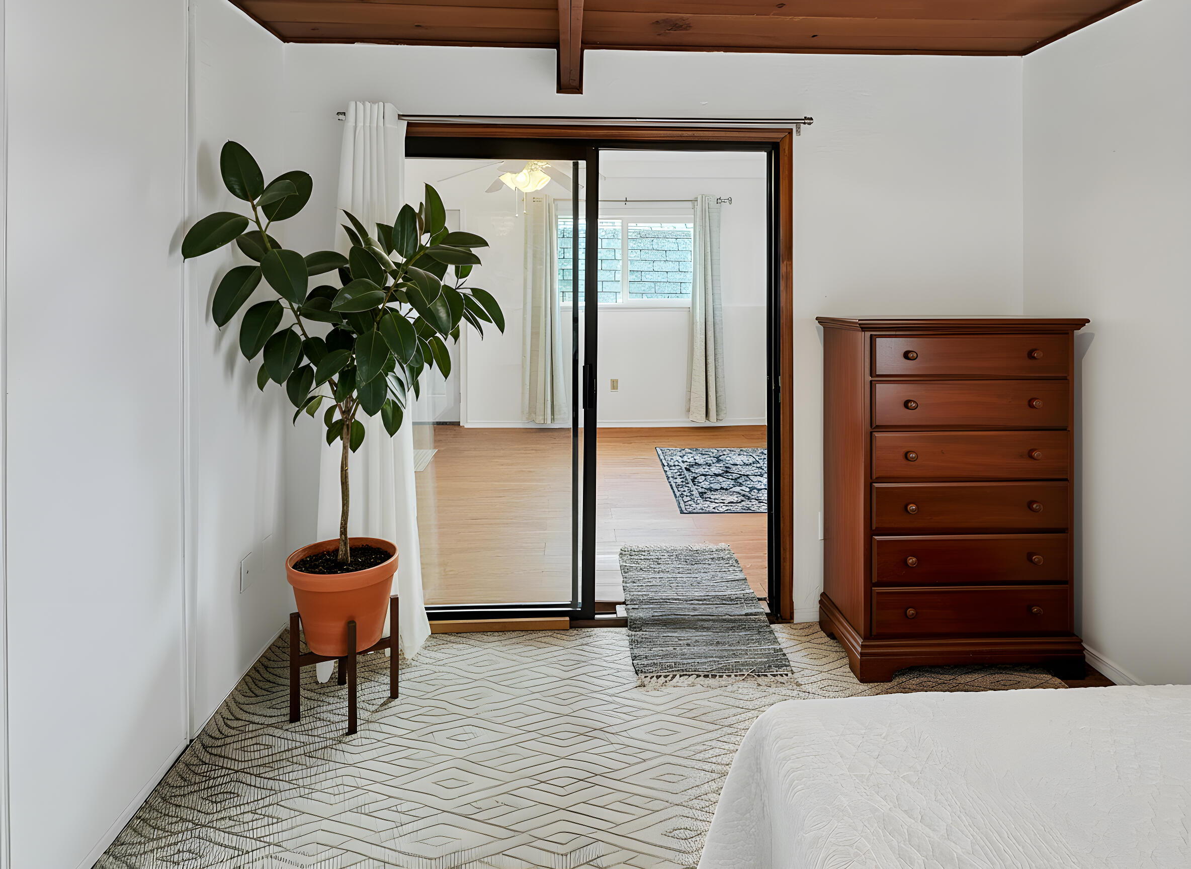 1865 Douglass Street Red Bluff, CA 96080 - Photo 12 of 24 a living room with furniture and a potted plant