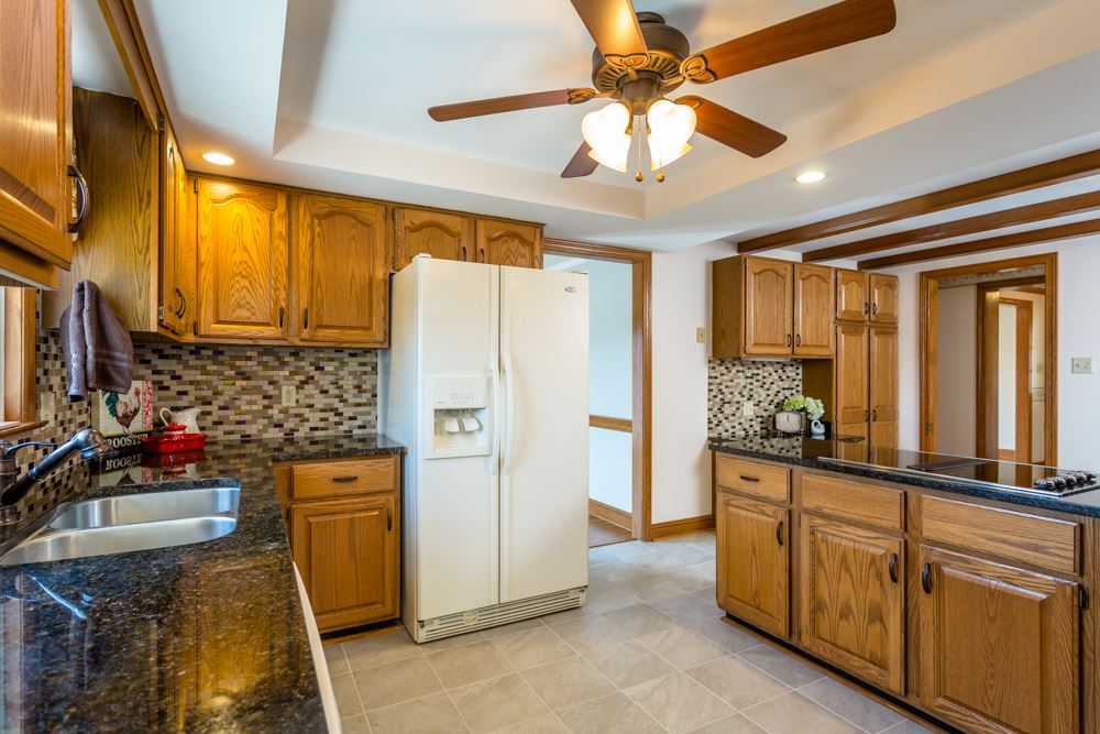 3841 Bull Run Road Penn Laird, VA 22846 - Photo 7 of 49 a kitchen with refrigerator and cabinets