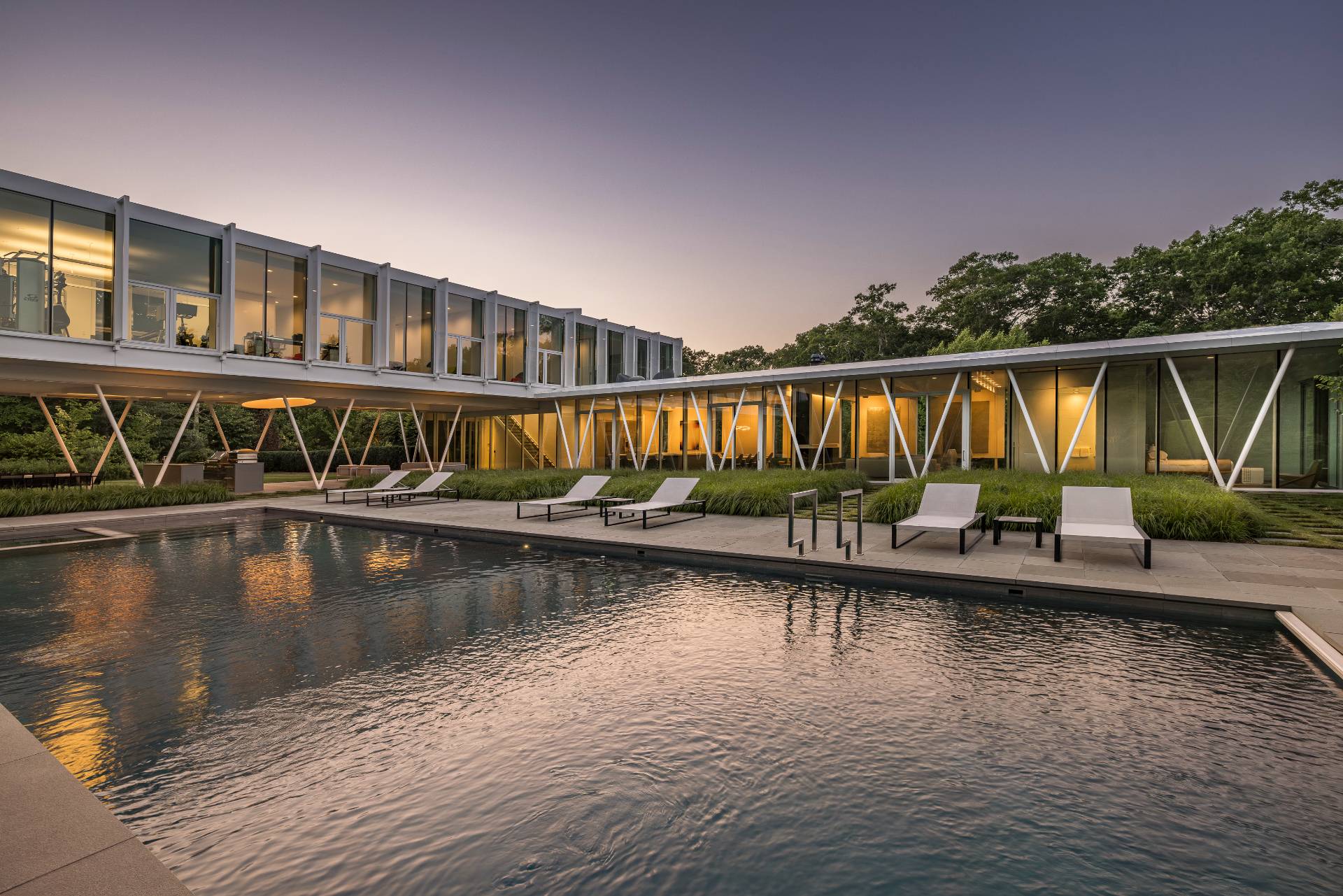 13 Terry's Trail East Hampton, NY 11937 - Photo 3 of 46 a view of swimming pool with outdoor seating