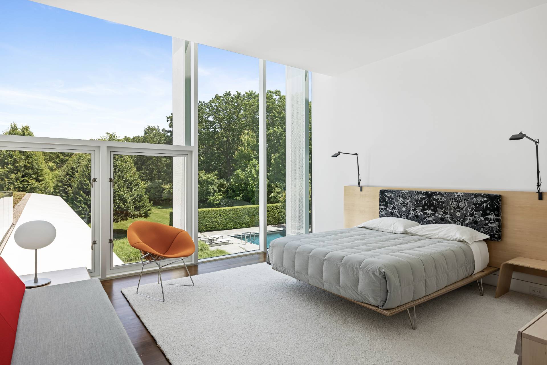 13 Terry's Trail East Hampton, NY 11937 - Photo 38 of 46 a bedroom with a bed and a large window