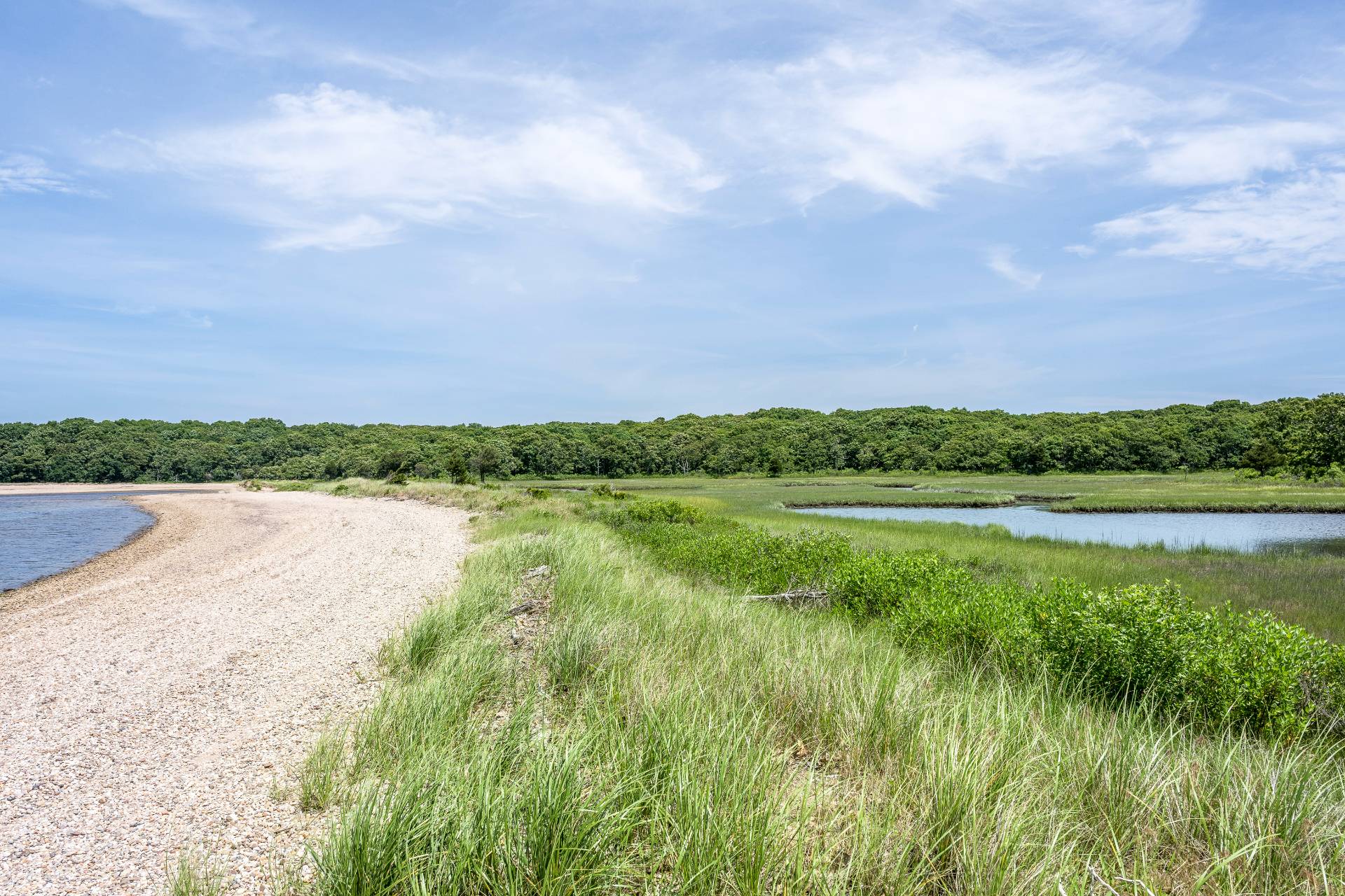 13 Terry's Trail East Hampton, NY 11937 - Photo 43 of 46 a view of lake with green space