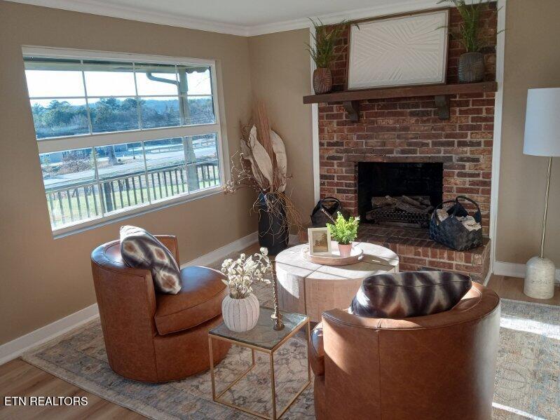 9815 East Brainerd Road Ooltewah, TN 37363 - Photo 2 of 39 Fireplace Area