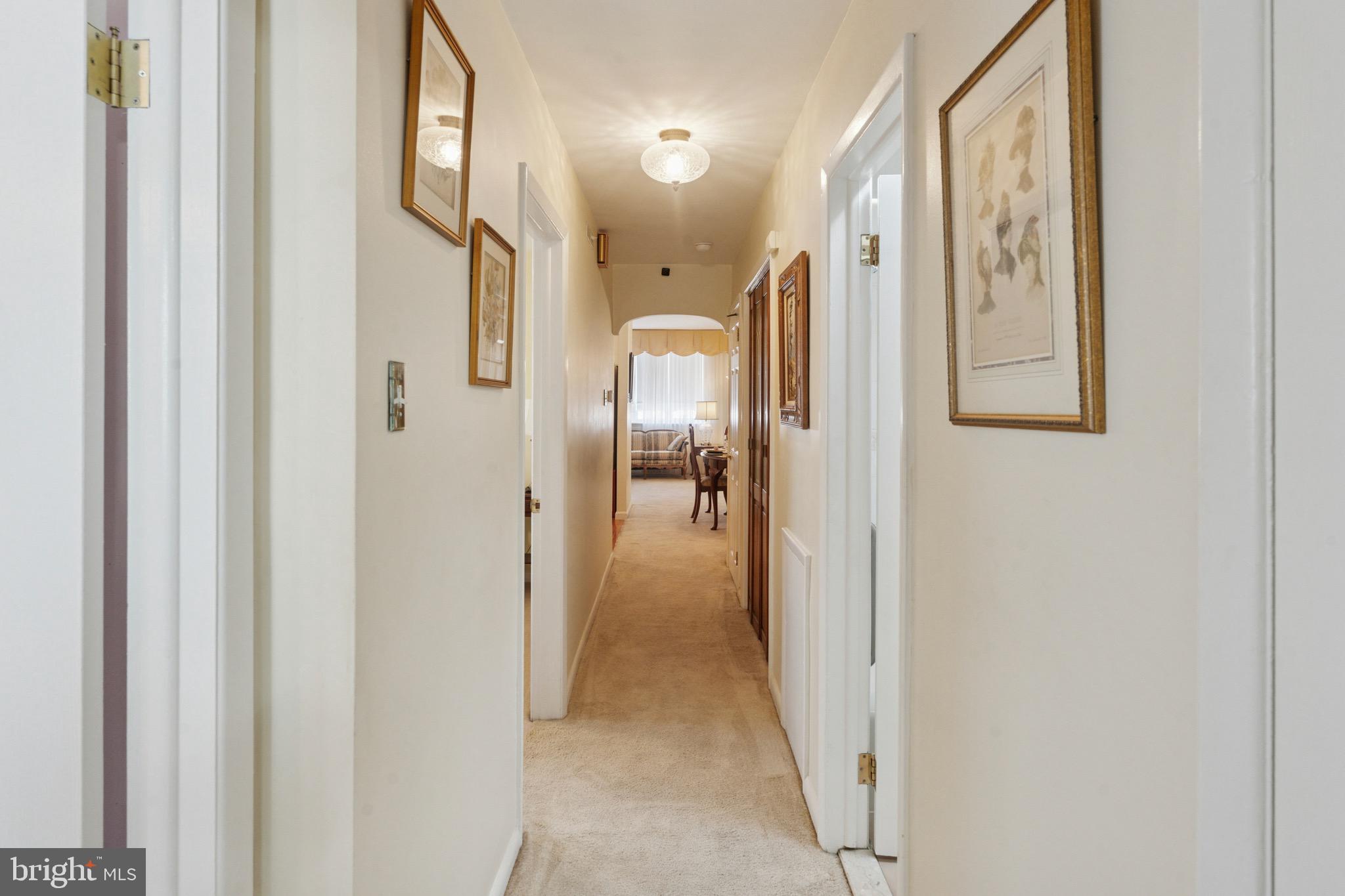 7026 Crease Lane Philadelphia, PA 19128 - Photo 29 of 41 a view of a hallway with closet