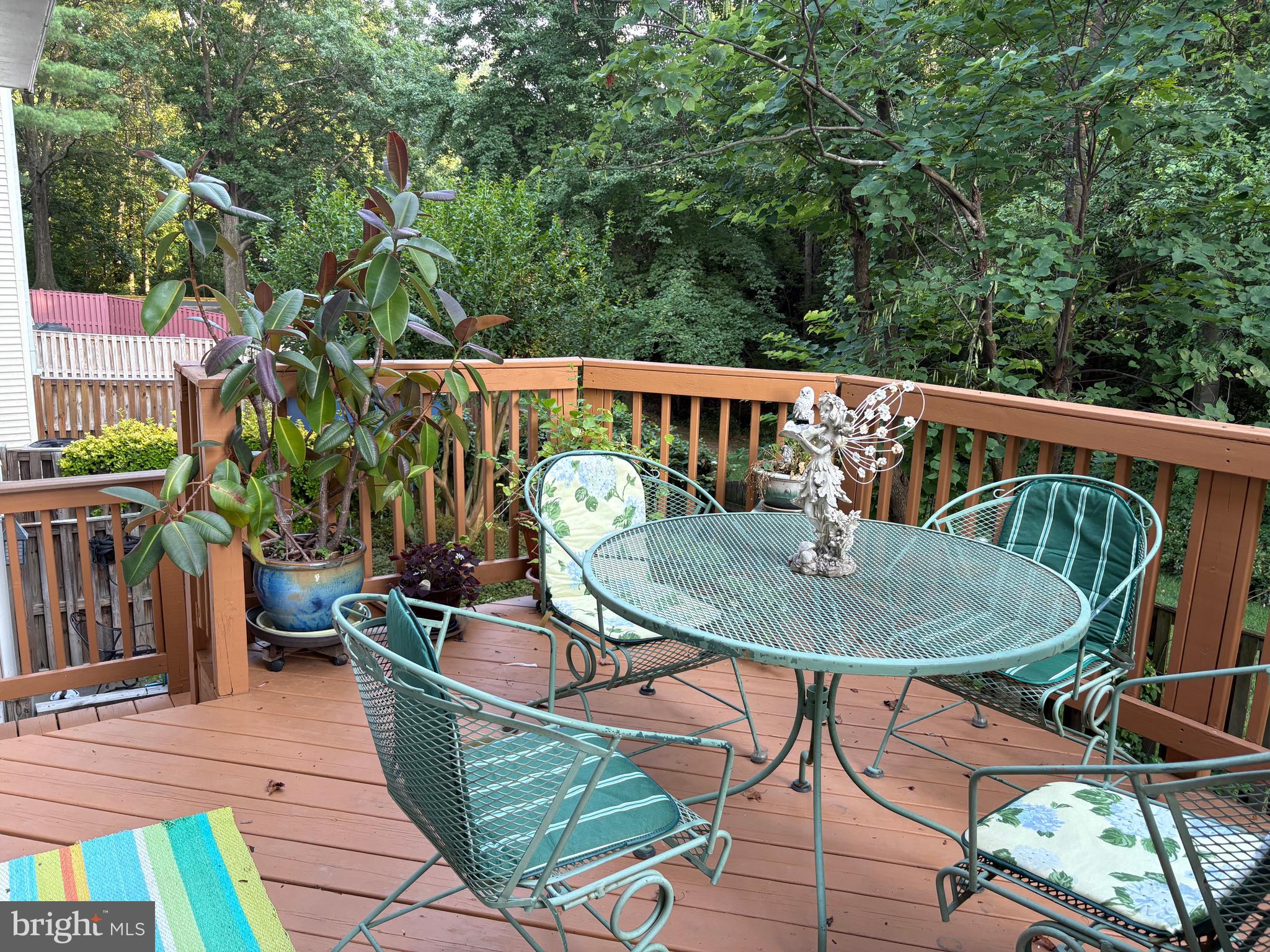 5930 Langton Drive Franconia, VA 22310 - Photo 32 of 33 Deck View