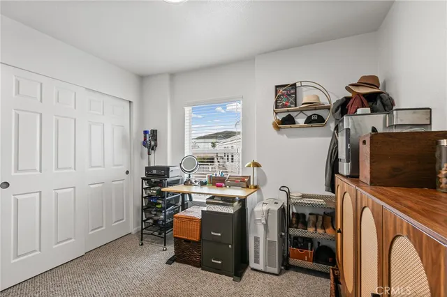 a room with storage and utility