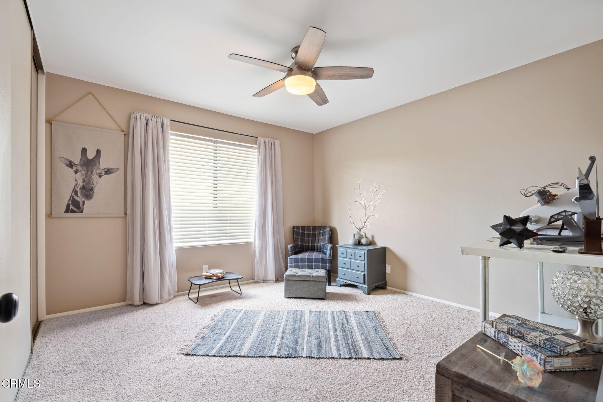 4293 Peach Slope Road Moorpark, CA 93021 - Photo 27 of 36 a bedroom with furniture and a large window