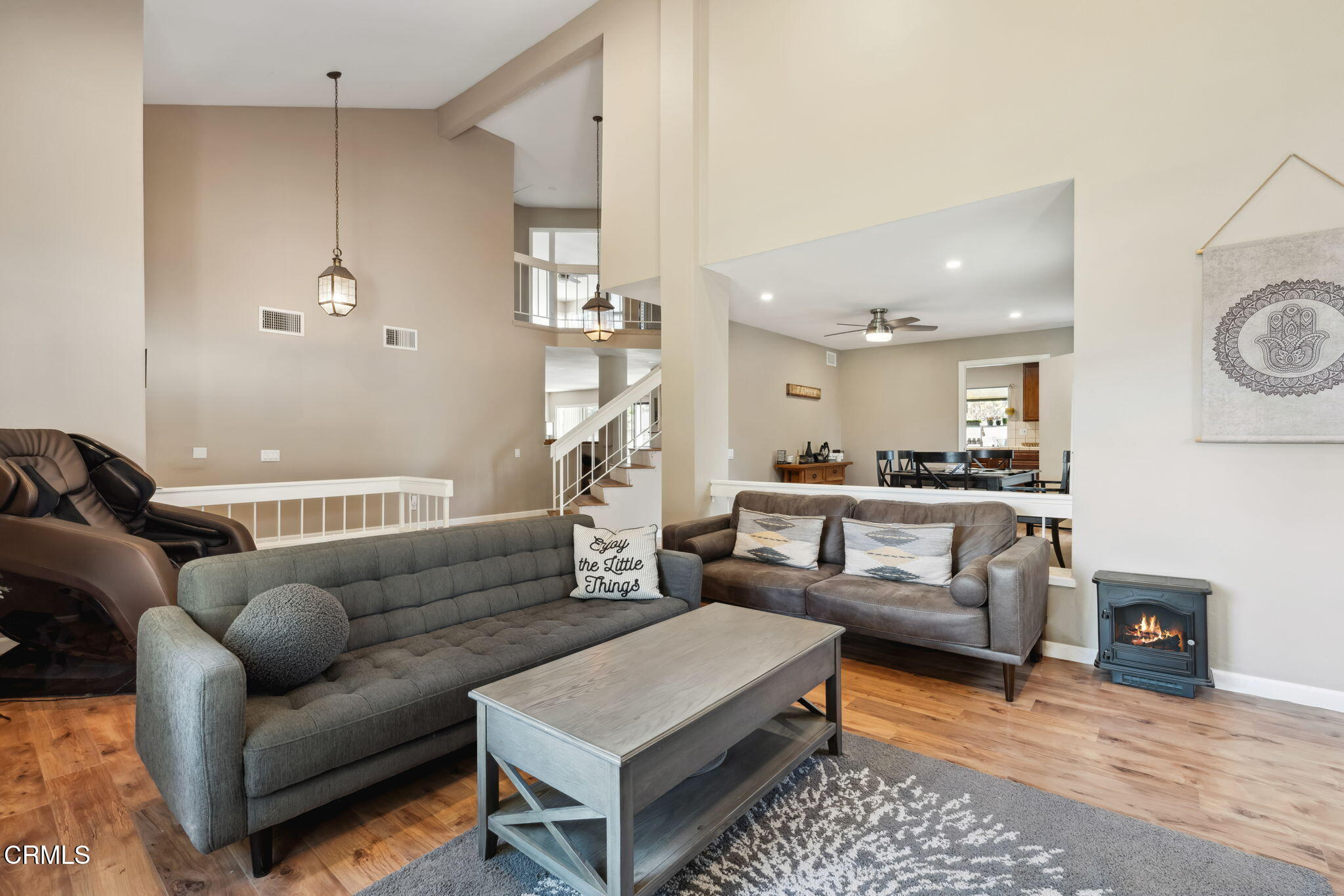 4293 Peach Slope Road Moorpark, CA 93021 - Photo 6 of 36 a living room with furniture and a wooden floor