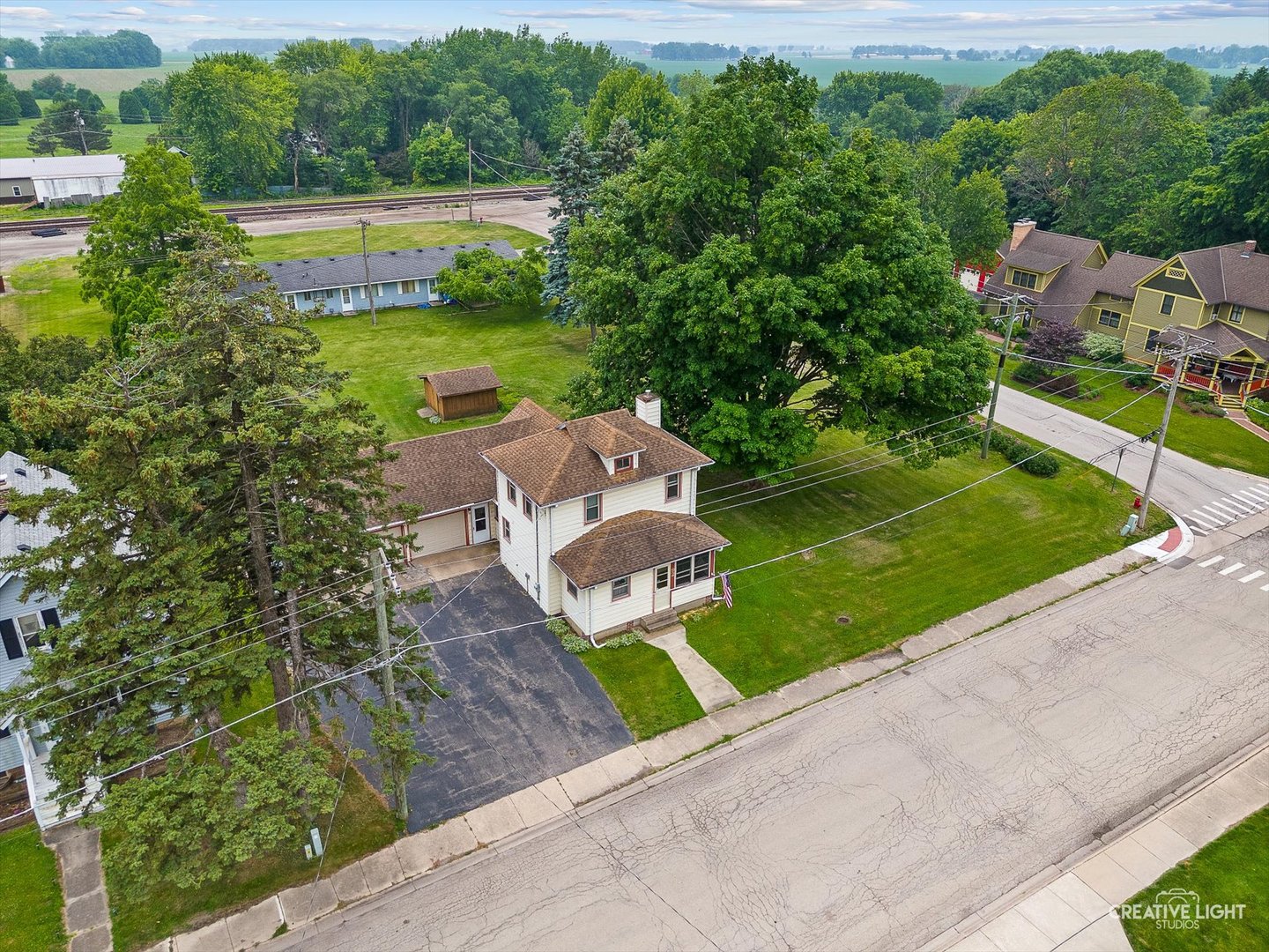 92 Maple Street Sugar Grove, IL 60554 - Photo 27 of 40 an aerial view of a house with outdoor space
