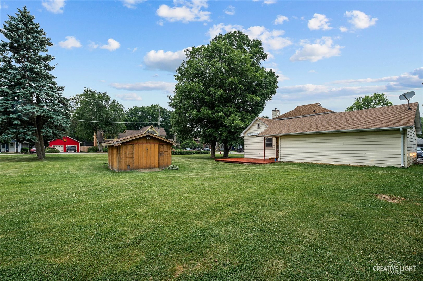 92 Maple Street Sugar Grove, IL 60554 - Photo 29 of 40 a view of backyard of house with green space