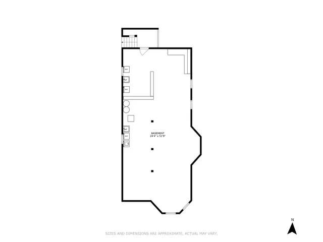 a picture of a door in a mirror