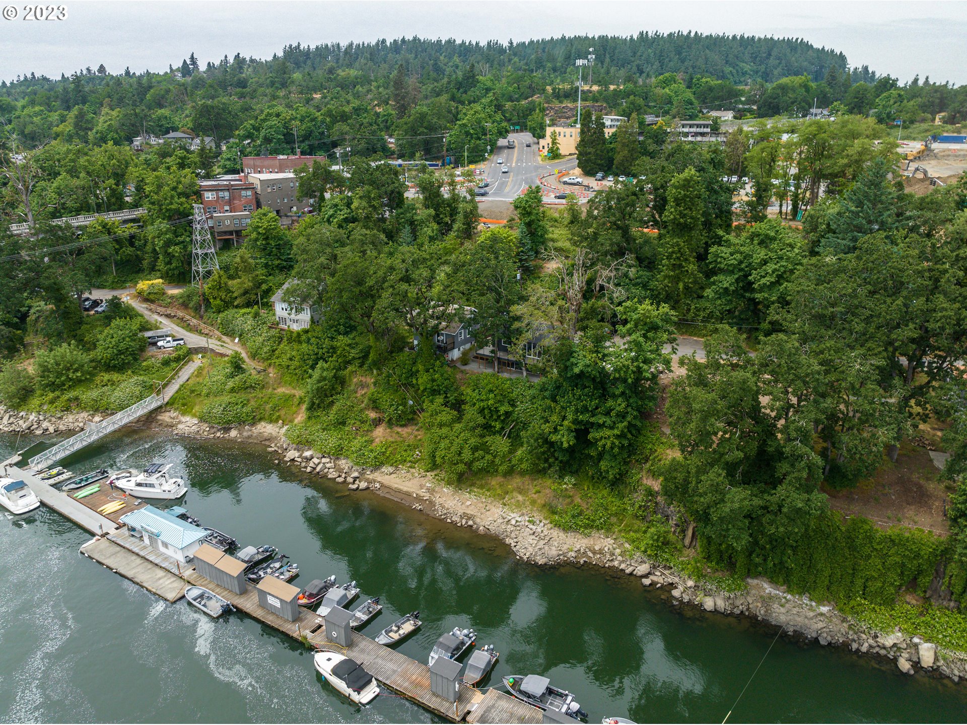 Territorial Drive West Linn, OR 97068 - Photo 3 of 9 an aerial view of residential houses with outdoor space and river
