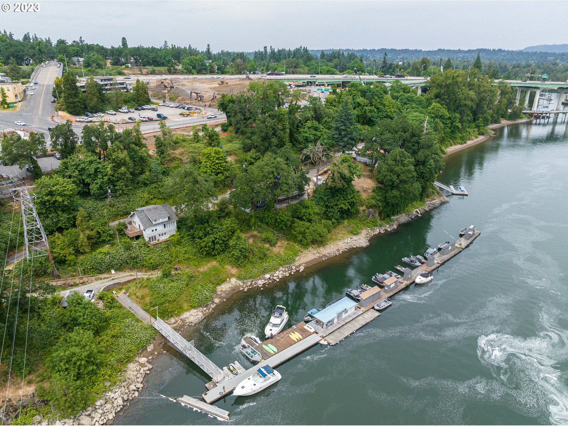 Territorial Drive West Linn, OR 97068 - Photo 5 of 9 view of a lake with a city view