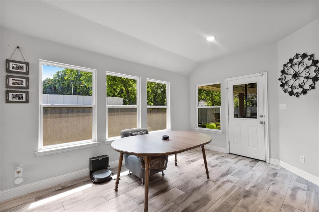 9221 White Settlement Road White Settlement, TX 76108 - Photo 15 of 30 a view of a workspace with furniture and a window