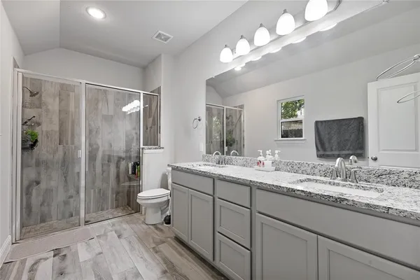 a room with storage and utility