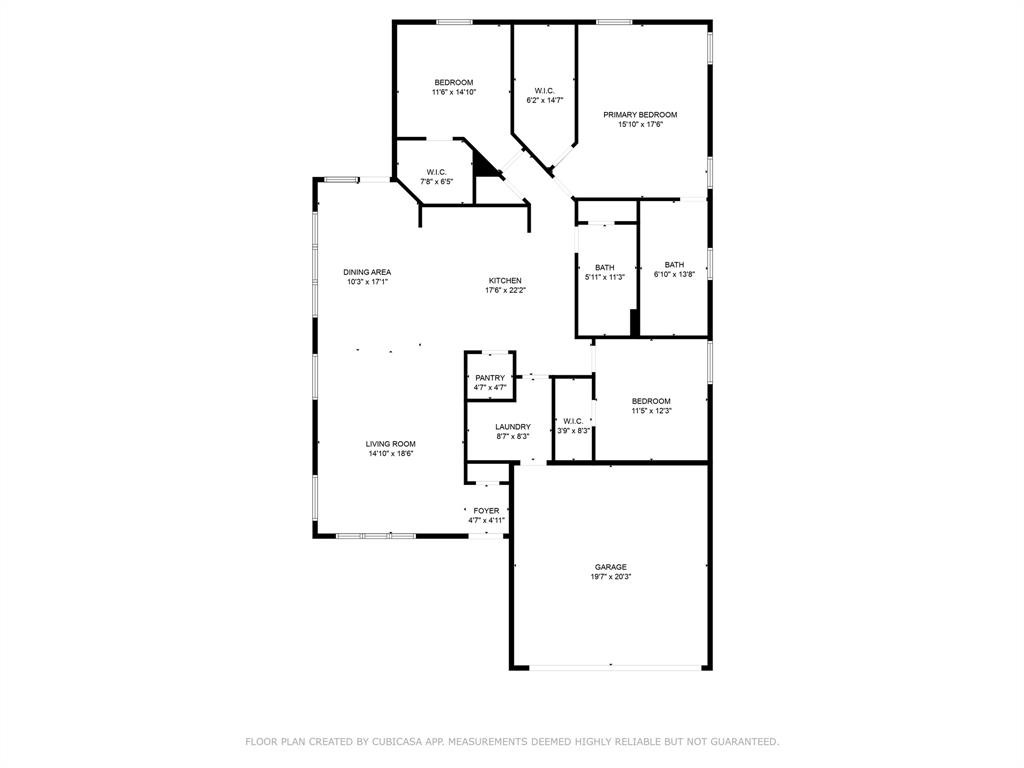 9221 White Settlement Road White Settlement, TX 76108 - Photo 30 of 30 a picture of a floor plan