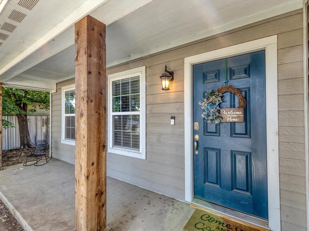 9221 White Settlement Road White Settlement, TX 76108 - Photo 5 of 30 a view of a entryway door of the house
