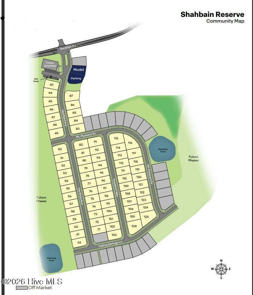 310 Hartfield Avenue Raeford, NC 28376 - Photo 31 of 31 Shahbain Reserve Site Map