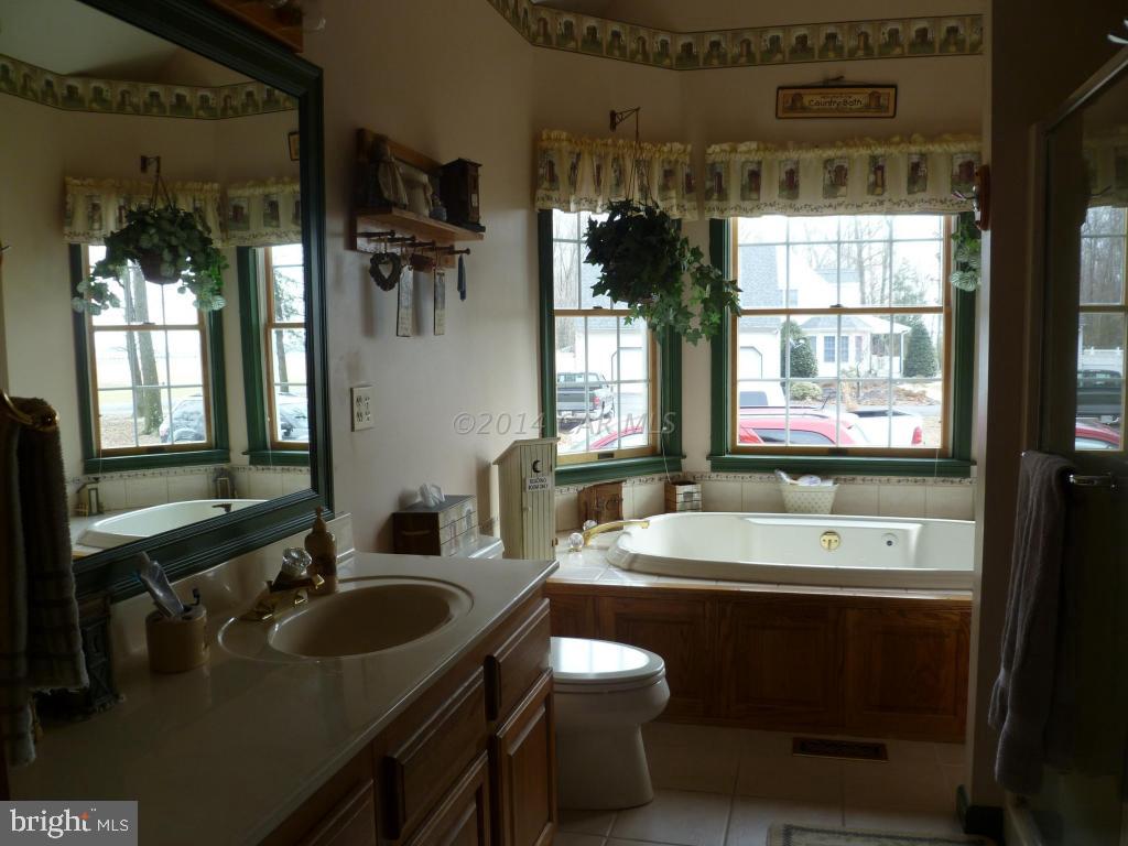 35484 Poplar Neck Road Willards, MD 21874 - Photo 10 of 15 a bathroom with a double vanity sink and a mirror