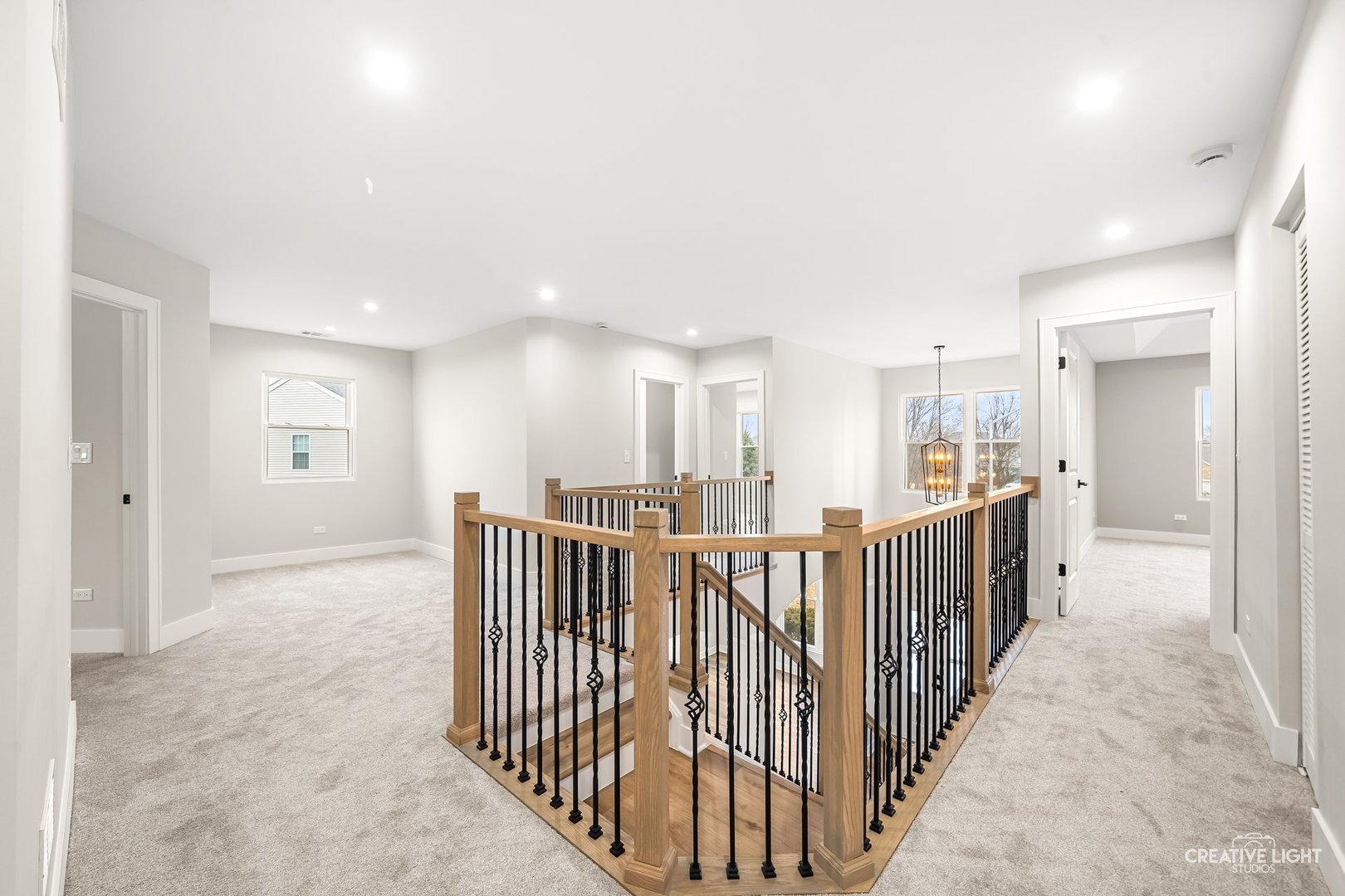 1472 Misty Lane Bolingbrook, IL 60490 - Photo 20 of 40 a view of a hallway with closet and windows