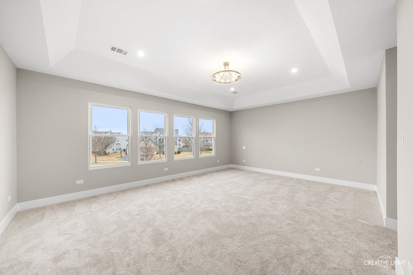 1472 Misty Lane Bolingbrook, IL 60490 - Photo 22 of 40 an empty room with large windows