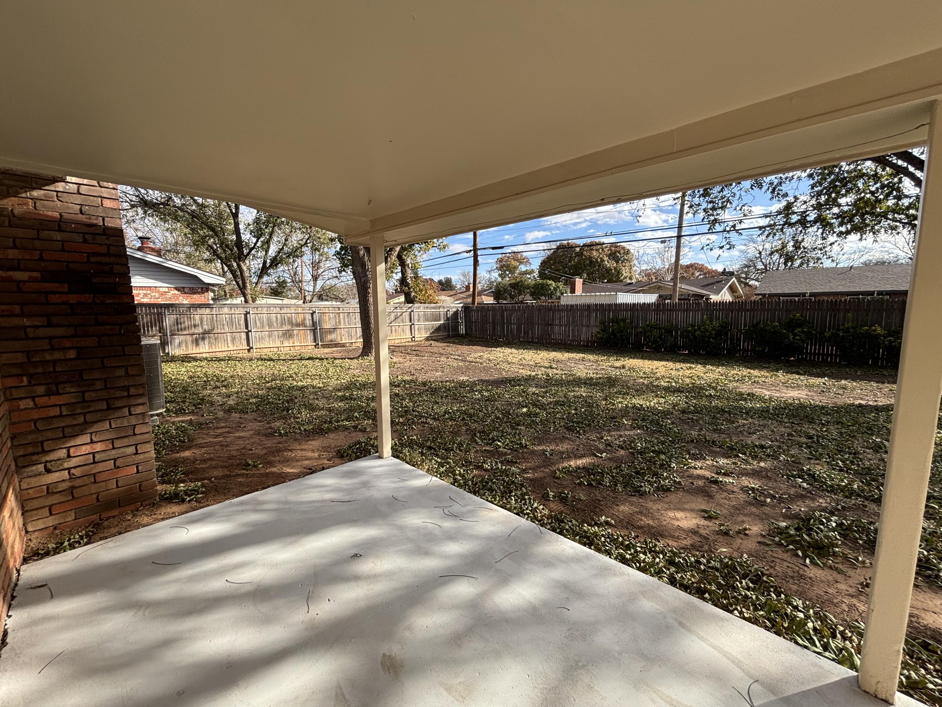 3415 58th Street Lubbock, TX 79413 - Photo 35 of 40 Back porch