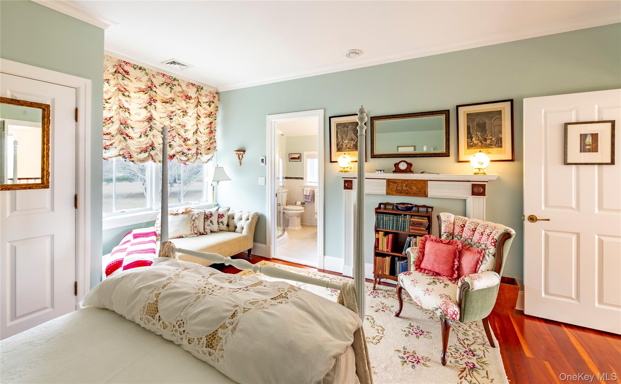 34 Meeting House Road Pawling, NY 12564 - Photo 26 of 44 a bedroom with a bed and wooden floor
