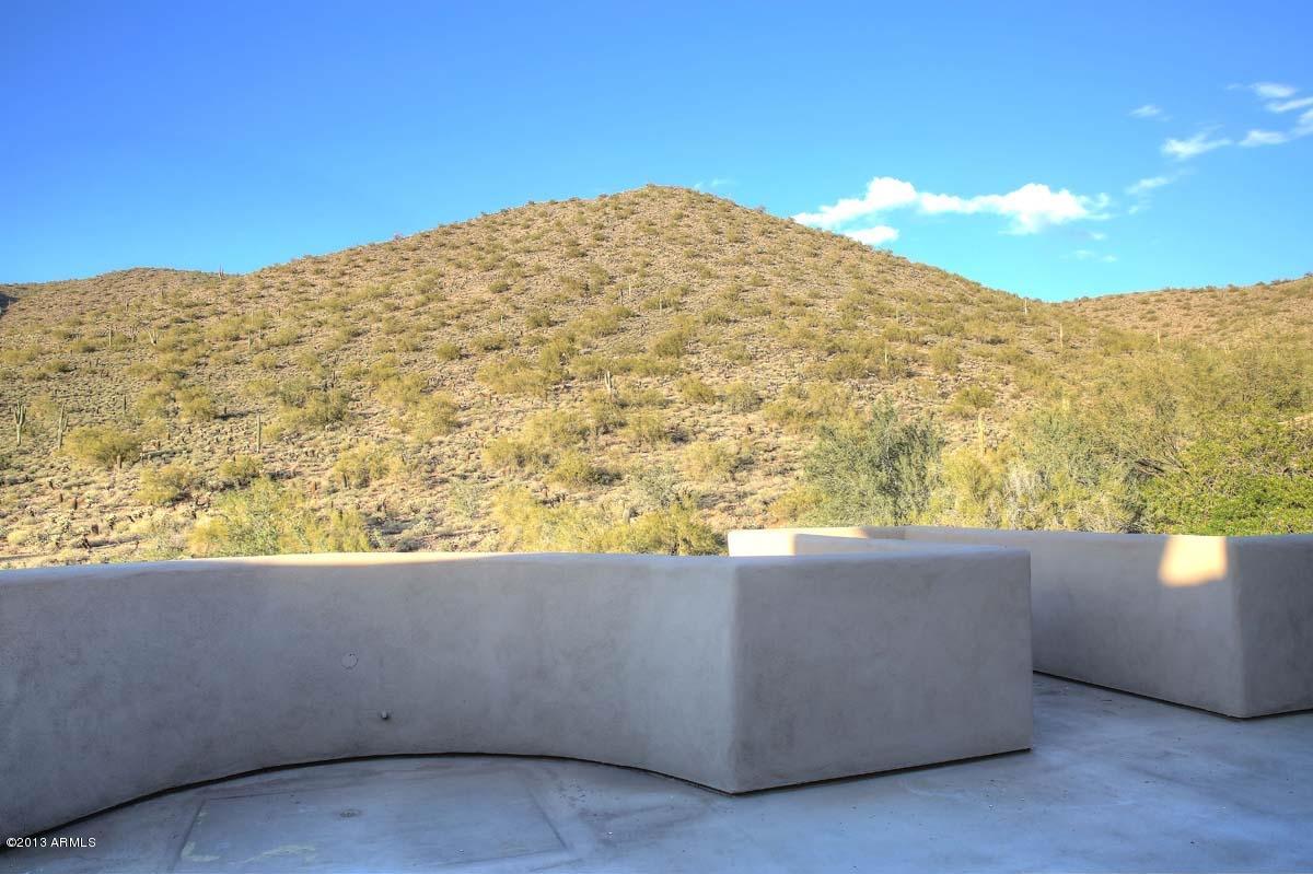 11926 East Desert Trail Road Scottsdale, AZ 85259 - Photo 29 of 35 11926 Deck-Mountain View