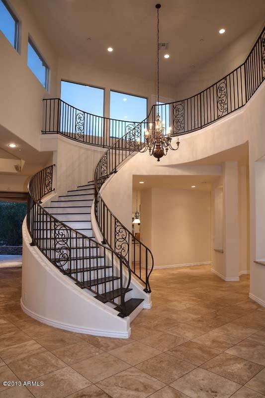 11926 East Desert Trail Road Scottsdale, AZ 85259 - Photo 4 of 35 11926 Night-Foyer2