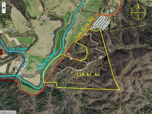 $916,800 | 0 Tom Dula Road, Ferguson, NC 28624