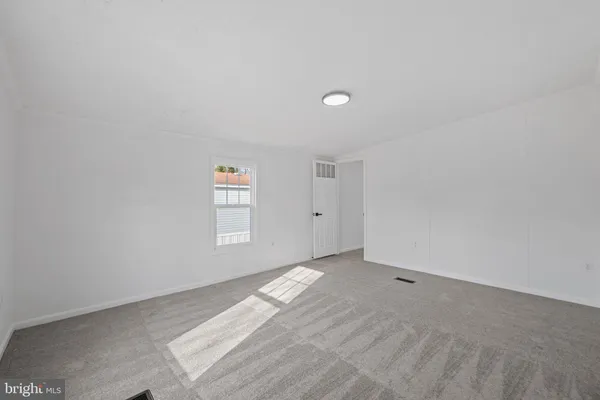 a view of a room with shelf
