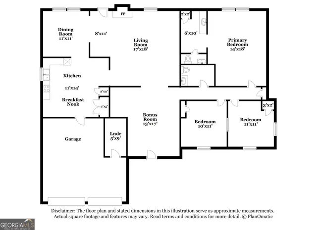 $1,670 | 1877 Brandy Lane Southeast, Conyers, GA 30013