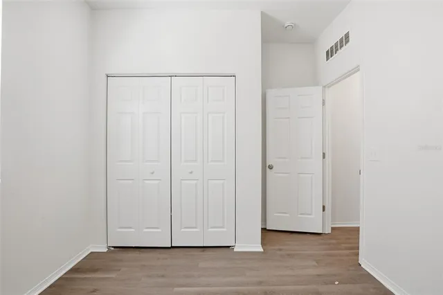 a view of empty room