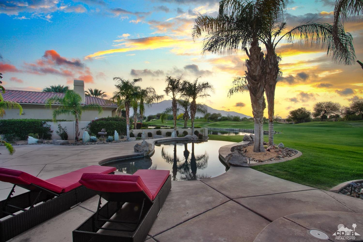 388 Loch Lomond Road Rancho Mirage, CA 92270 - Photo 3 of 41 a view of a backyard with sitting area
