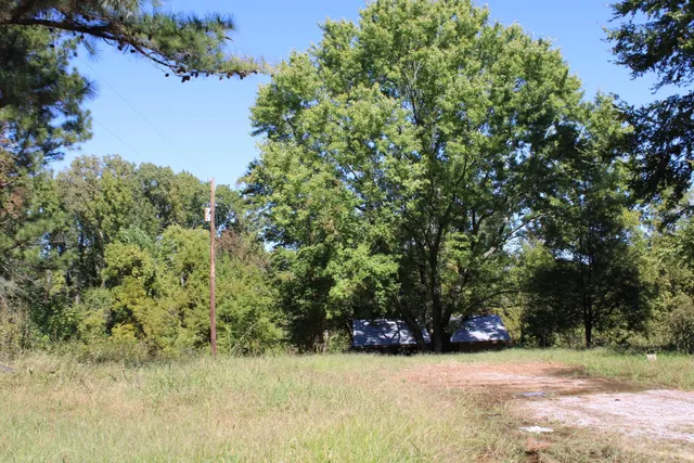 a view of an outdoor space and a yard
