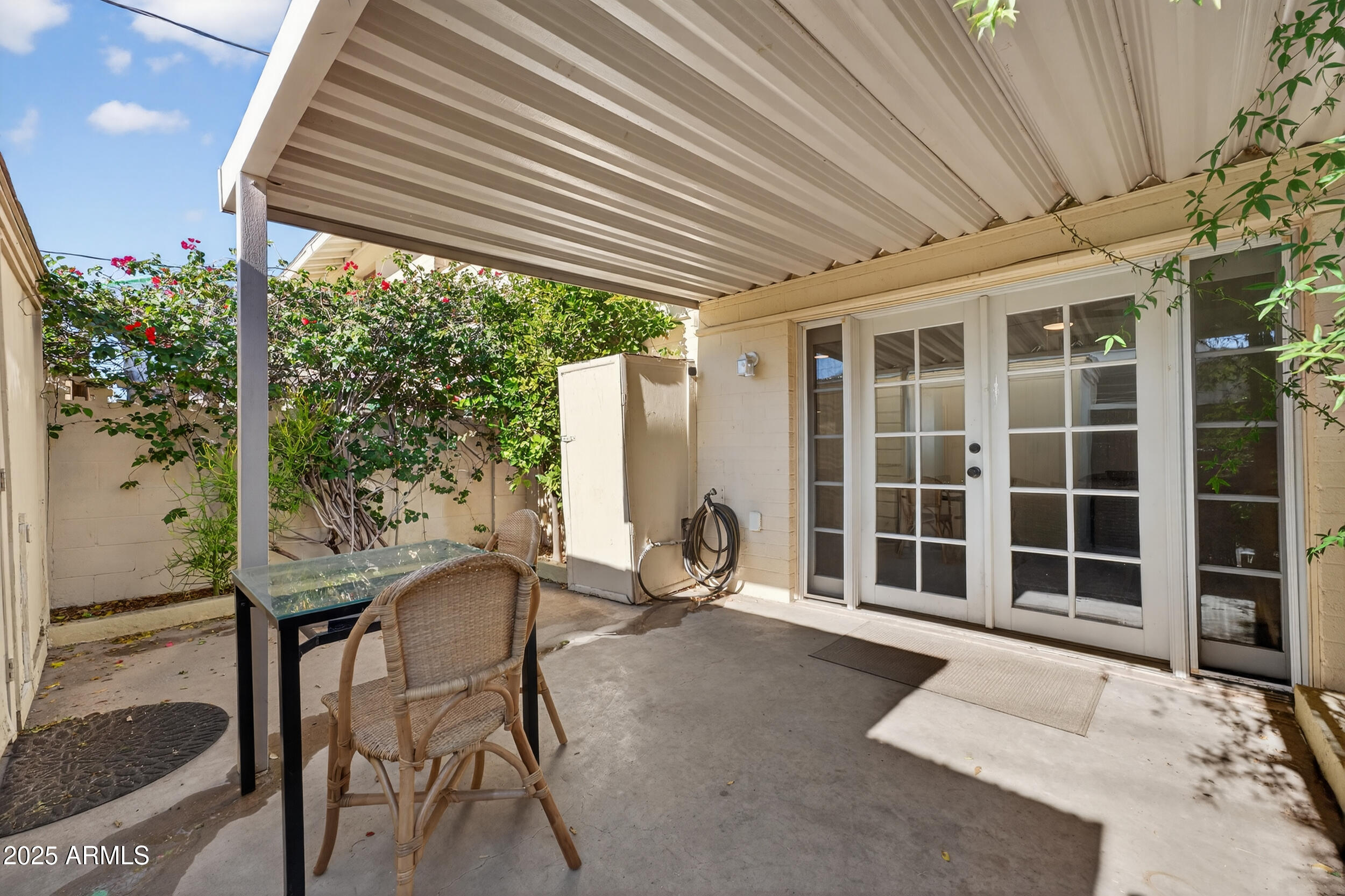 3929 South Mill Avenue Tempe, AZ 85282 - Photo 24 of 26 a view of a porch with chairs and backyard