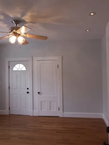 a view of room with window