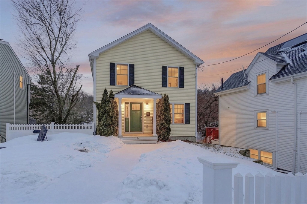 74 Linwood Street Lynn, MA 01905 - Photo 1 of 37 a view of a house with a street