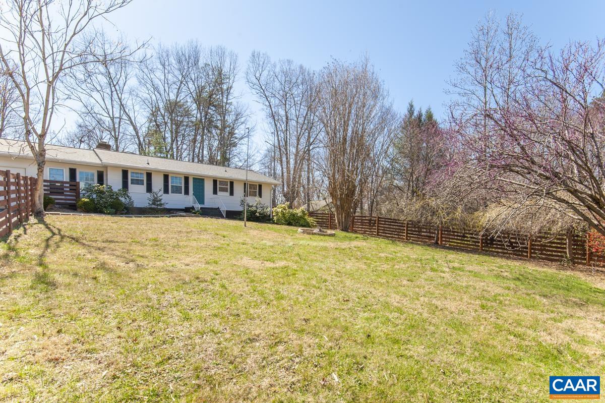 801 Poplar Spring Road Scottsville, VA 24590 - Photo 42 of 44 a view of swimming pool with outdoor seating and yard