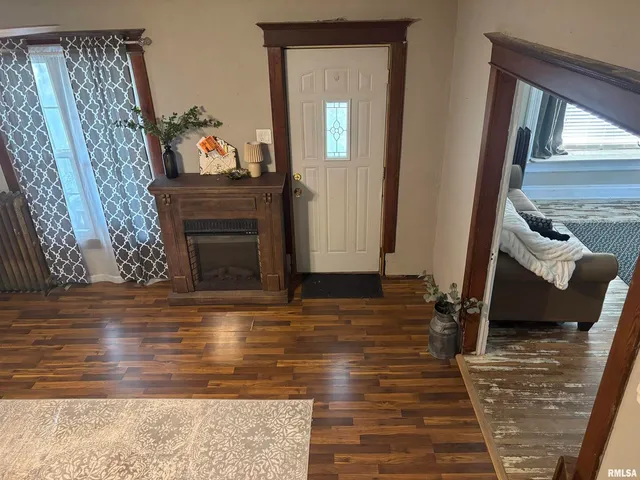 a view of a entryway door of the house