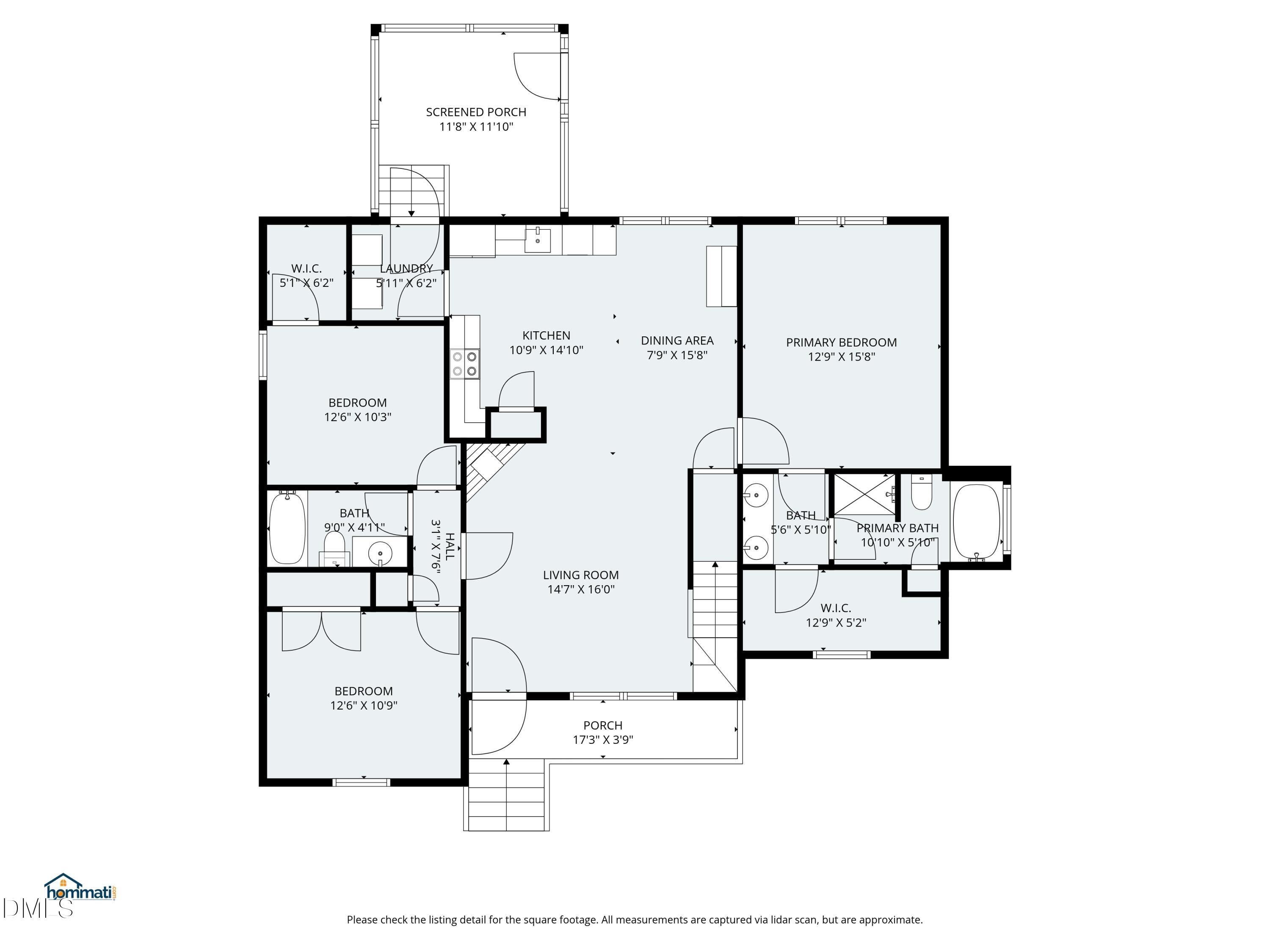 70 Harrison Street Zebulon, NC 27597 - Photo 45 of 47 floor_plan-single_floor-dimensions-build