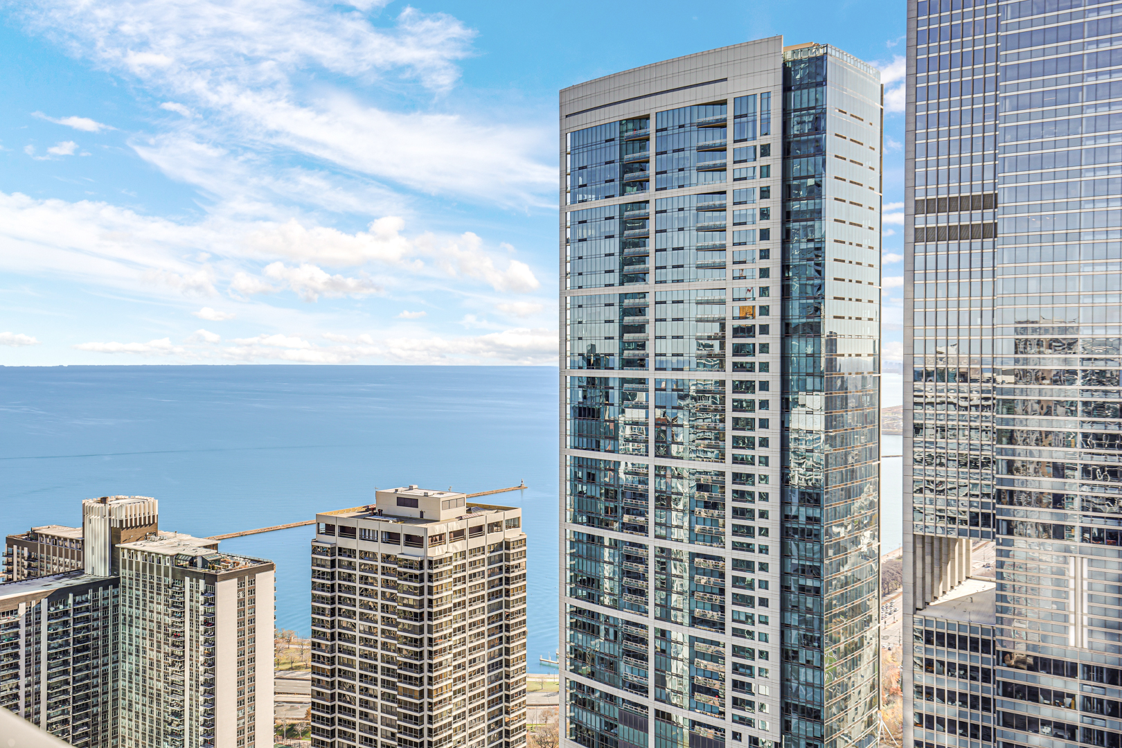 225 North Columbus Drive, Unit 5311 Chicago, IL 60601 - Photo 3 of 36 a view of a city with tall buildings