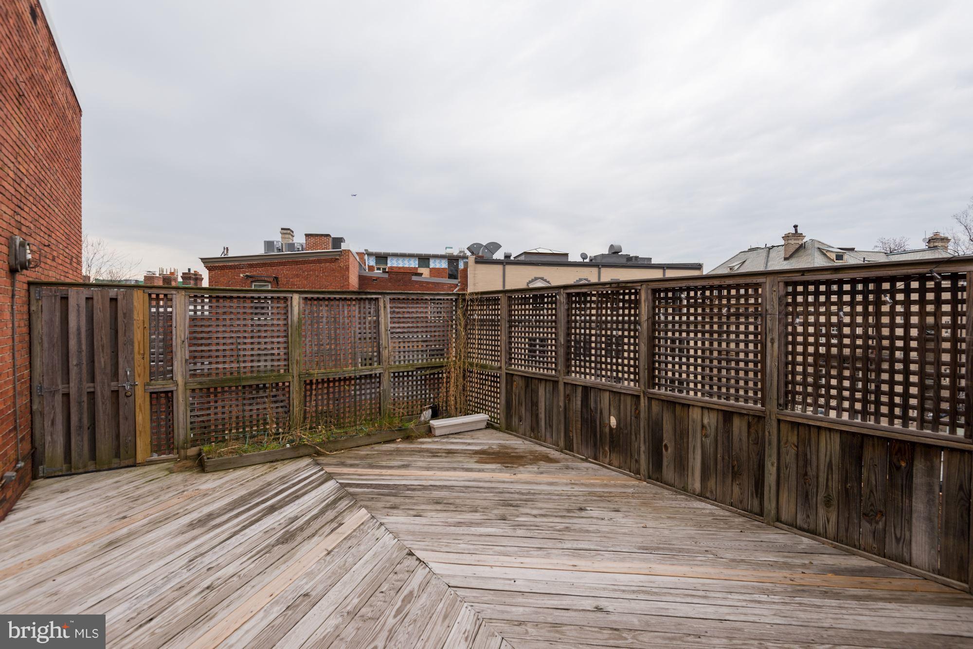 2210 R Street Northwest Washington, DC 20008 - Photo 14 of 29 Roof Deck - Upper Unit