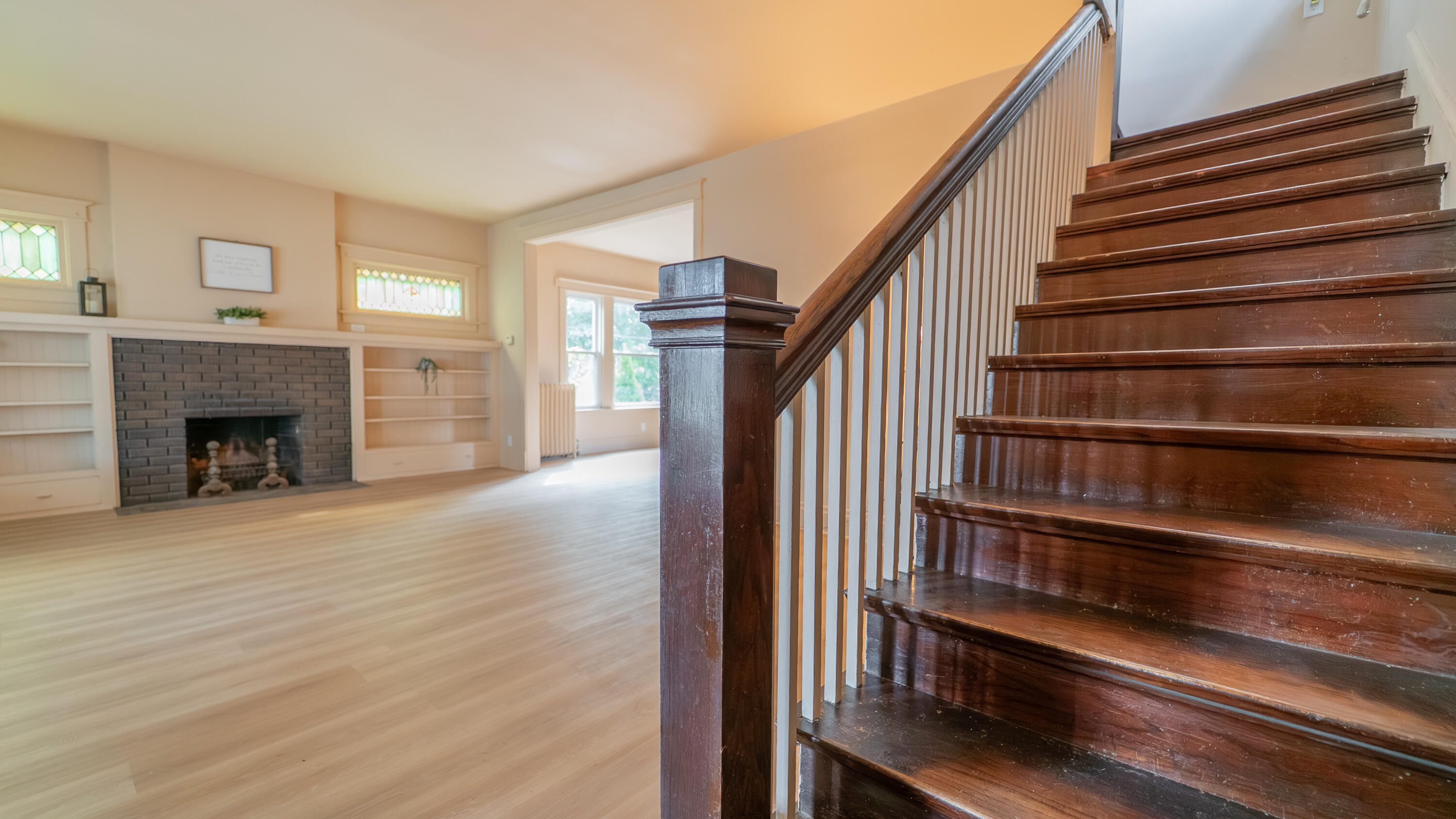 1916 Wespark Avenue Whiting, IN 46394 - Photo 4 of 32 a view of entryway and hall with wooden floor