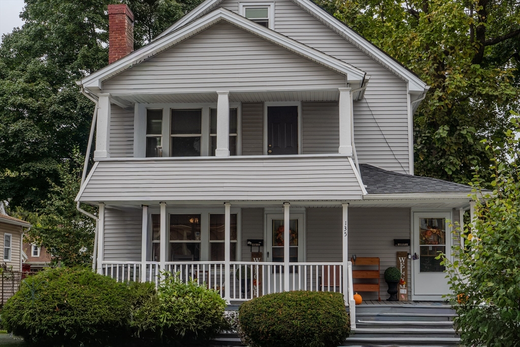 a view of a house with a window