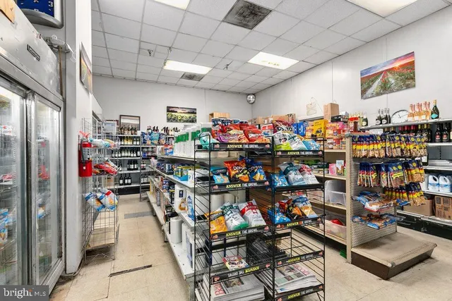 a view of storage and utility room