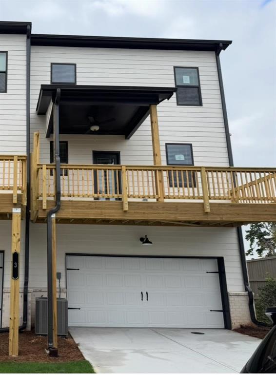 1 Peeples Drive Lawrenceville, GA 30046 - Photo 9 of 11 a view of back yard of the house