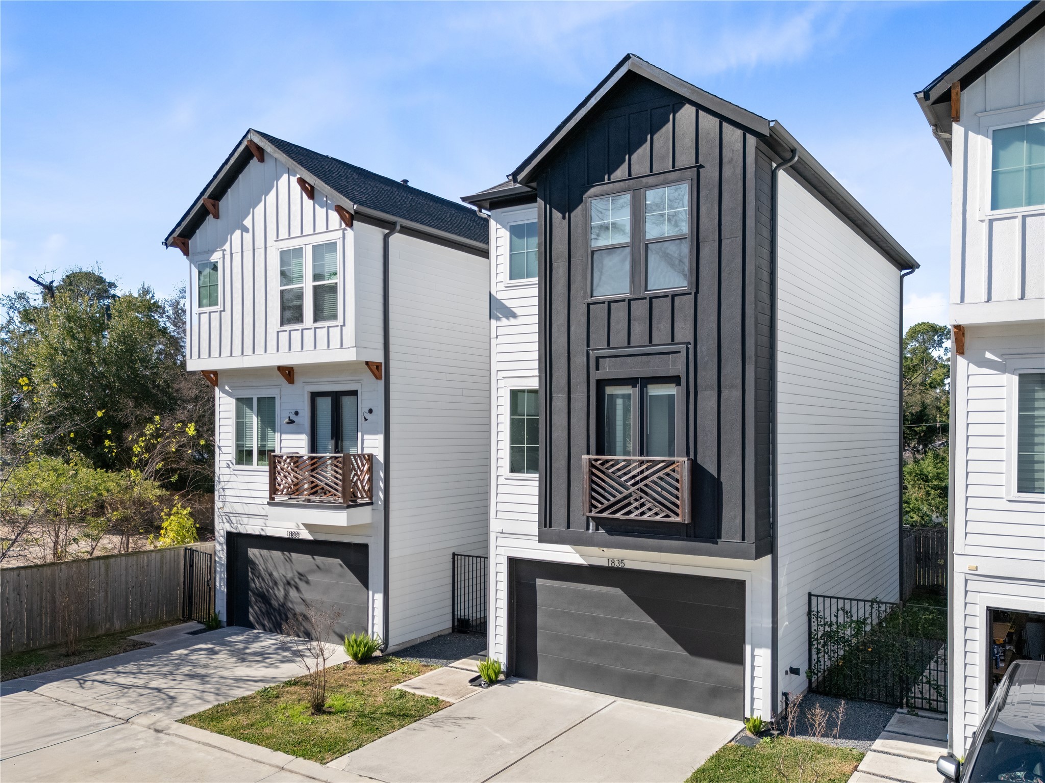 1835 Flowing Springs Trail Houston, TX 77080 - Photo 1 of 25 a front view of a house with a yard